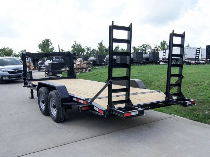 SLE Utility Trailers 7x18 Gooseneck Equipment Trailer (2) 7K Axles Standup Ramps 7 SLE Utility Trailers 7x18 Gooseneck Equipment Trailer (2) 7K Axles Standup Ramps - Image 5