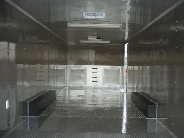SLE Enclosed Trailers Enclosed Trailer 8.5'x24' Red - Motorcycle Car Bike Hauler Storage 7 SLE Enclosed Trailers Enclosed Trailer 8.5'x24' Red - Motorcycle Car Bike Hauler Storage - Image 5