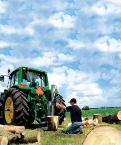 Alternative view of Wallenstein WX360 Hydraulic Log Splitter Vertical 31 Ton