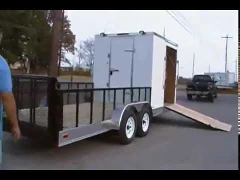 SLE Enclosed Trailers Enclosed Utility Hybrid Trailer 7'x20' - Lawn Mower Equipment Hauler Storage 4 SLE Enclosed Trailers Enclosed Utility Hybrid Trailer 7'x20' - Lawn Mower Equipment Hauler Storage - Image 2