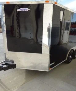 SLE Enclosed Trailers Enclosed Trailer 8.5'x12' Black - V-Nose Equipment Hauler Storage 12 SLE Enclosed Trailers Enclosed Trailer 8.5'x12' Black - V-Nose Equipment Hauler Storage -Husqvarna Sales Store p1000095