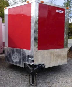 SLE Enclosed Trailers Enclosed Trailer 8.5'x24' Red & Black Equipment Hauler Storage 12 SLE Enclosed Trailers Enclosed Trailer 8.5'x24' Red & Black Equipment Hauler Storage -Husqvarna Sales Store p1190041