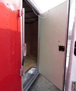 SLE Enclosed Trailers Enclosed Trailer 8.5'x24' Red & Black Equipment Hauler Storage 11 SLE Enclosed Trailers Enclosed Trailer 8.5'x24' Red & Black Equipment Hauler Storage -Husqvarna Sales Store p1190048