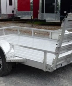 SLE Utility Trailers 6.4' X 10' All Aluminum Utility Trailer 3500 Lb Axle 12 SLE Utility Trailers 6.4' X 10' All Aluminum Utility Trailer 3500 Lb Axle -Husqvarna Sales Store p1270104edited