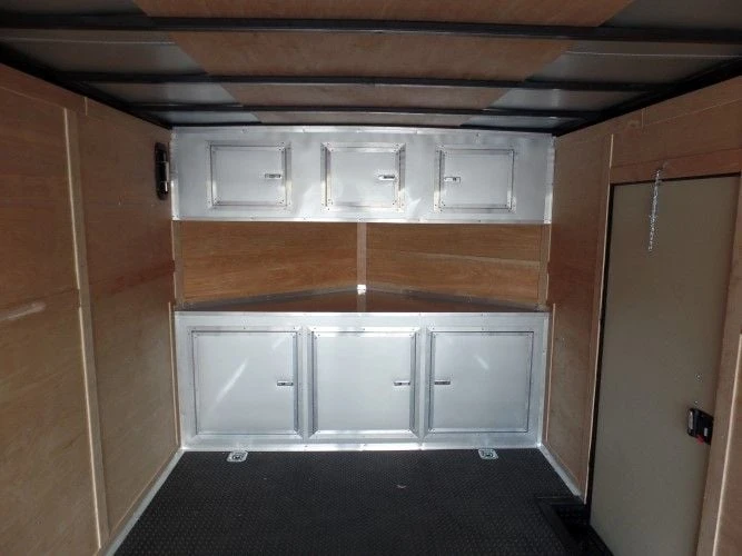SLE Enclosed Trailers Enclosed Trailer 8.5' X 20' Charcoal Grey Storage 3 SLE Enclosed Trailers Enclosed Trailer 8.5' X 20' Charcoal Grey Storage