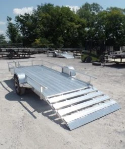 SLE Utility Trailers 5'x12' All Aluminum Utility Trailer Straight 3500 Lb Axle