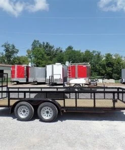 SLE Utility Trailers Utility Trailer 6.4 X 18 Straight Deck 2ft Mesh Sides 13 SLE Utility Trailers Utility Trailer 6.4 X 18 Straight Deck 2ft Mesh Sides -Husqvarna Sales Store sam 3269 1
