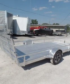 Alternative view of SLE Utility Trailers 6' X 14' All Aluminum Utility Trailer With 3500lb Axle