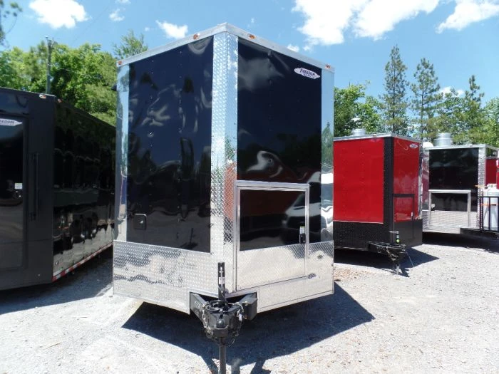 SLE Concessions 8.5' X 32' Concession Food Trailer Black With Appliances 6 SLE Concessions 8.5' X 32' Concession Food Trailer Black With Appliances - Image 4