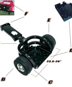 Trimmer Trap SM-1 Bronco Rider Sulky Fixed Wheel Sulky Universal Connection