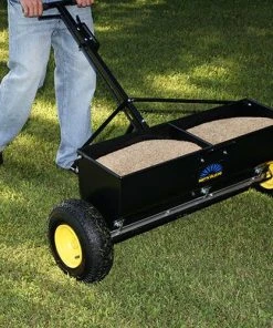 Spyker P70-12010 Drop Spreader 36" 120 Lb Capacity Seed Fertilizer Salt Ice Melt -Husqvarna Sales Store spyker p70 12010 1
