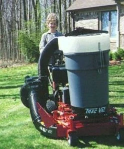 Trac Vac 470 Lawn Mower Bagger Vacuum Walk Behind 6.5 Hp Briggs