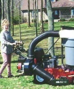 Alternative view of Trac Vac 470 Lawn Mower Bagger Vacuum Walk Behind 6.5 Hp Briggs