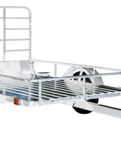 DK2 MMT4X6OG Open Rail Galvanized Utility Trailer