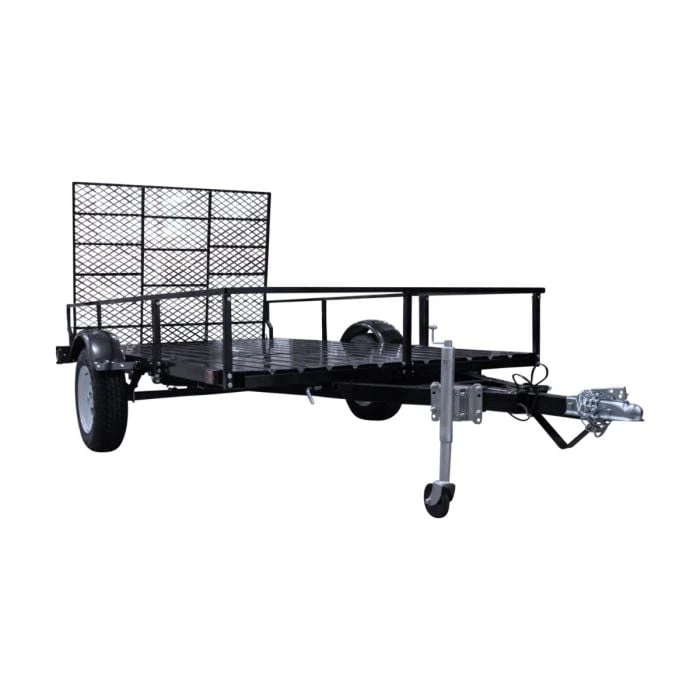 DK2 MMT6X10 6x10 Open Rail Utility Trailer With Drive-Up Gate 4 DK2 MMT6X10 6x10 Open Rail Utility Trailer With Drive-Up Gate - Image 2